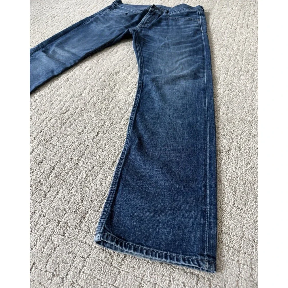 Banana Republic Slim Jeans Mens 33x30 Blue Medium Wash 100% Cotton Straight
